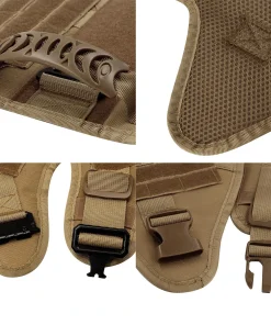 Military Tactical Dog Harness – Large & Medium Pet Vest for German Shepherds & Malinois 4
