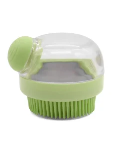 Pet Grooming & Bath Brush – Soft Bristle Massage Scrubber for Dogs & Cats 3