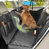 Waterproof Dog Car Seat Cover – Rear Back Seat Protector & Hammock for Travel 1