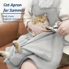 Portable Cat Sling Carrier Pouch – Anti-Scratch Pet Bag for Grooming, Nail Trimming & Outings 1