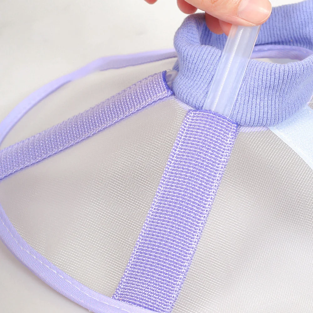 Lightweight Mesh Cat Recovery Cone – Adjustable Breathable Anti-Lick Collar for Cats 5