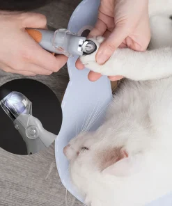 Professional Pet Nail Clippers with LED Light – Cat & Dog Nail Trimming Scissors 5