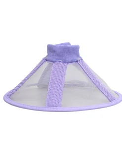 Lightweight Mesh Cat Recovery Cone – Adjustable Breathable Anti-Lick Collar for Cats 1