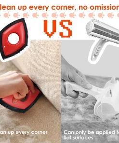 4-Mode Pet Hair Remover Comb – Reusable Rubber Brush for Dogs & Cats, Carpet, Sofa & Car Seats 3