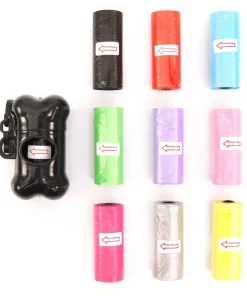 120 Rolls Dog Poop Bags – Outdoor Pet Waste Cleanup Bags, 15 Bags per Roll 2