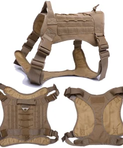 Tactical Dog Harness Vest – Military Training Harness with Leash & Collar for Dogs 2