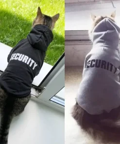 Warm Cat Hoodie Jacket – Winter Pet Coat for Cats, Small Dogs & Rabbits 1