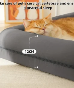 All-Season Pet Bed Nest – Scratch-Resistant, Bite-Proof Sleeping Pad for Dogs & Cats 5