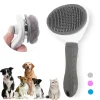 Self-Cleaning Pet Brush & Dematting Comb – Hair Remover Grooming Tool for Dogs & Cats 1