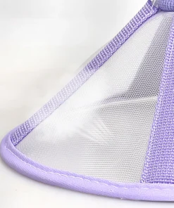 Lightweight Mesh Cat Recovery Cone – Adjustable Breathable Anti-Lick Collar for Cats 4