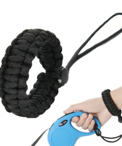 Hands-Free Dog Leash with Wrist Strap – Strong Anti-Fall Leash for Small & Large Dogs 1