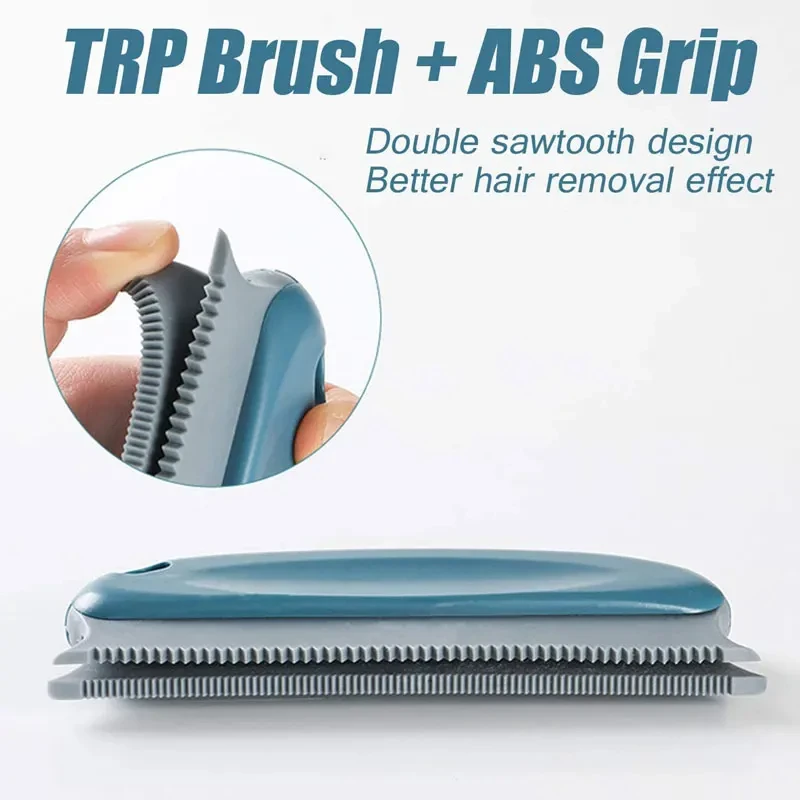 Portable Pet Hair Remover Brush – Multifunctional Fur & Lint Cleaner for Sofa, Fabric & Clothing 3