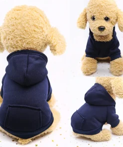 Warm Autumn & Winter Cat Hoodie – Cozy Pet Clothes for Cats and Small Dogs 3