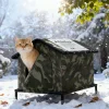 Outdoor Waterproof Cat House – Foldable Warm Shelter for Stray & Feral Cats 1