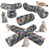 Foldable Cat Tunnel – Indoor Play Tunnel Toy for Cats, S/T Pass Barrel Design 1