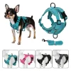 Reflective Dog & Cat Vest Harness Leash Set – Adjustable Chest Strap for Small Dogs & Puppies 1