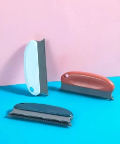 Portable Pet Hair Remover Brush – Multifunctional Fur & Lint Cleaner for Sofa, Fabric & Clothing 2