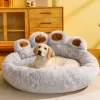 Fluffy Winter Dog & Cat Bed – Plush Pet Cushion for Large Dogs, Puppies & Cats 1
