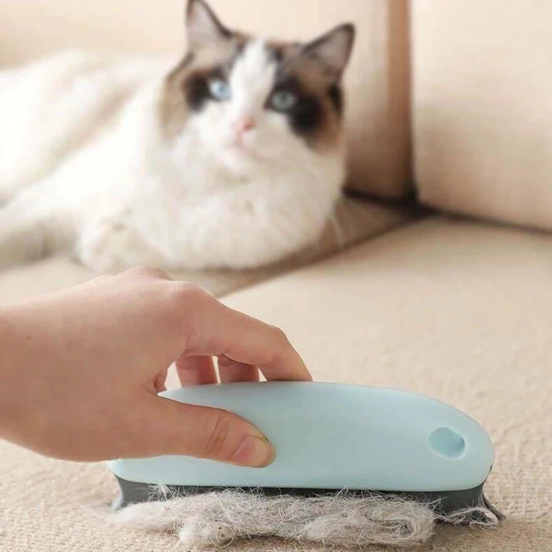 Portable Pet Hair Remover Brush – Multifunctional Fur & Lint Cleaner for Sofa, Fabric & Clothing 5