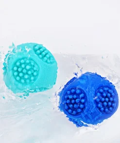 Durable Dog Chew Squeaky Ball – Teeth Cleaning & Self-Playing Toy for Puppies & Large Dogs 5