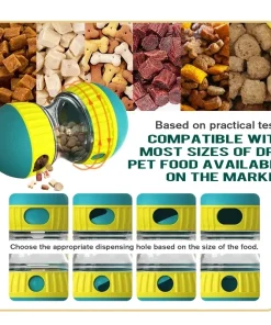 Pet Intelligence Training Toy – Slow Feeder Robot-Shaped Interactive Food Dispenser for Dogs & Cats 6