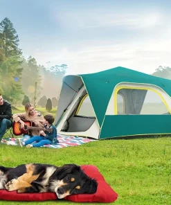 Waterproof Non-Slip Pet Bed Cushion – Washable Outdoor Dog & Cat Mattress Kennel Pad 2