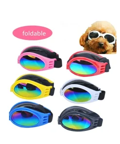 Foldable Dog Goggles Sunglasses – 17cm Windproof & UV Protection Pet Glasses for Puppies and Dogs 4