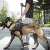 Tactical Dog Vest Harness – Adjustable Military Training & Patrol Vest with Handle 1