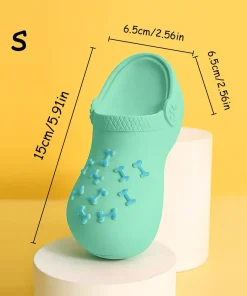 Dog Squeaky Latex Slipper Toy – Chew-Resistant Self-Play Toy for Puppies & Dogs 5