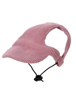 Adjustable Pet Baseball Cap – Cute Sun Hat for Cats & Dogs with Ear Holes 2