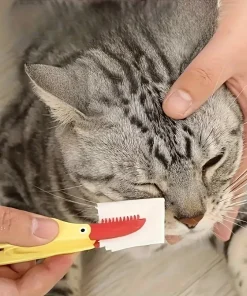 Pet Tear Stain Remover Comb – Gentle Eye Cleaning Brush for Dogs & Cats 6